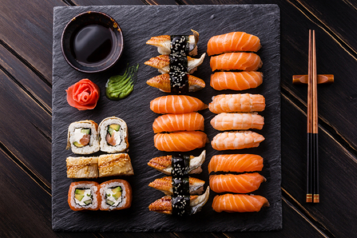 Eat Sushi in Japan!